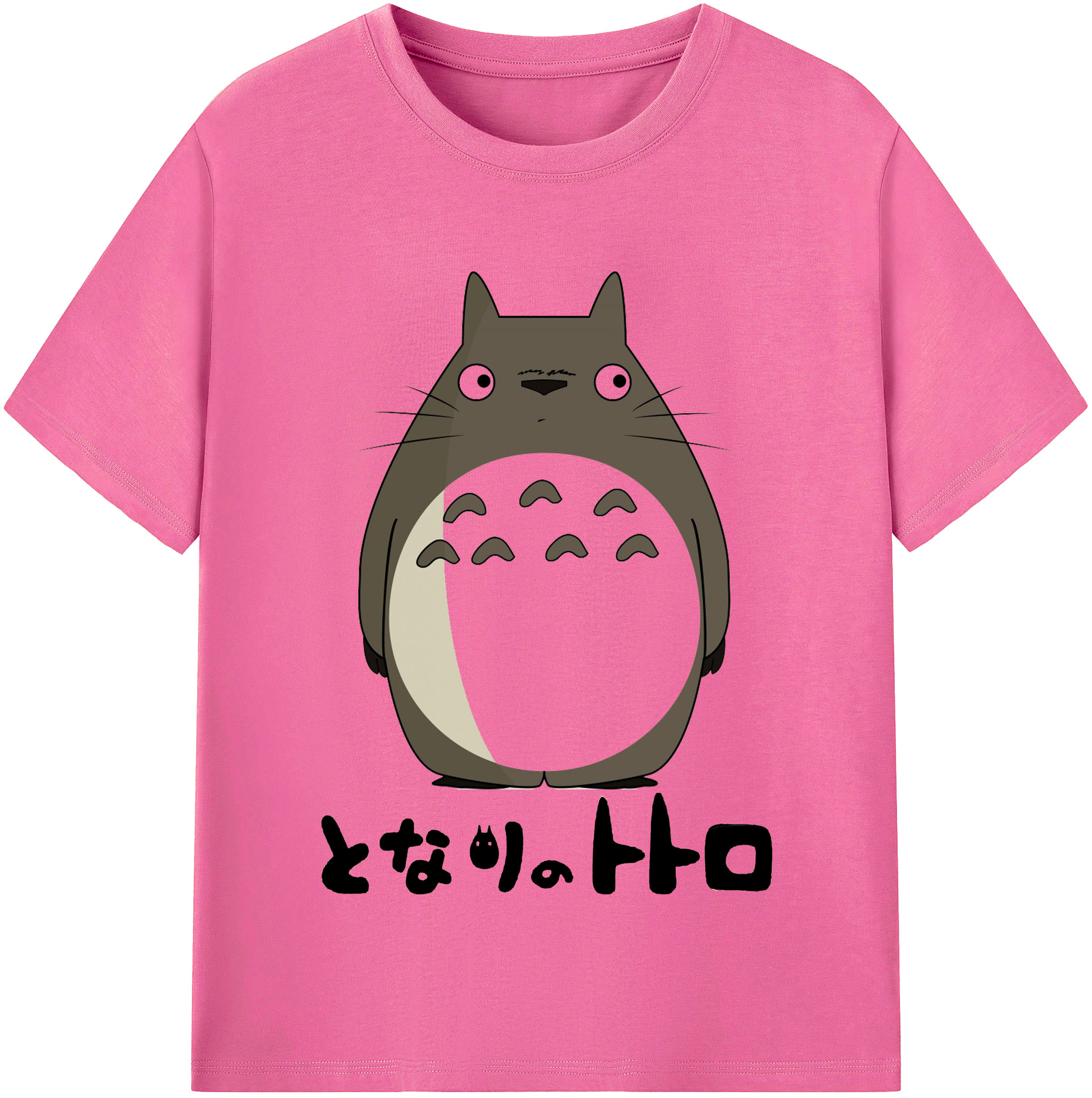 （画像用） となりのトトロ 草壁メイ 草壁サツキ My Neighbor Totoro Satsuki Kusakabe Mei Kusakabe レディースカジュアルプリントTシャツ（綿100％）